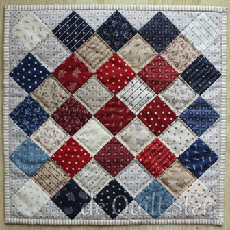 Quilt Ster Patroon Quiltsnoepje Vierkantjes