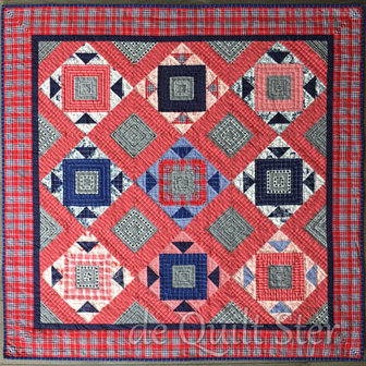 Quilt Ster Patroon Quilt &#039;Boeren Geluk&#039;