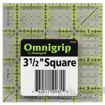 Omnigrid Liniaal INCH 3,5in x 3,5in NEON