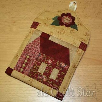 Quilt Ster Patroon Zakje &#039;Home Sweet Home&#039;