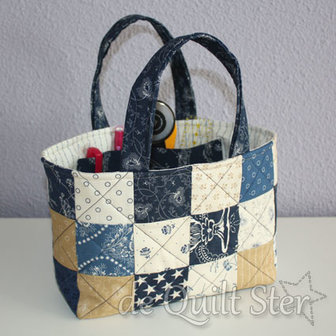 Quilt Ster Patroon Quiltsnoepje Naaitasje