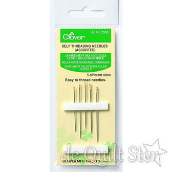 Clover Self Threading Needles assorti [2006]