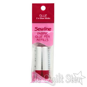 Sewline Glue Pen Refills 2-pack (Lijmstift navulling) Blauw [FAB50013]