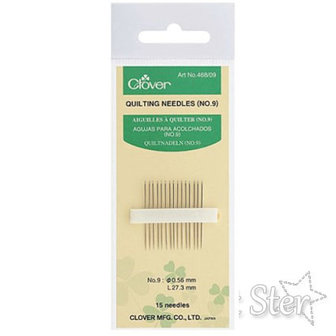 Clover Quilting Needles #12 [468/12]