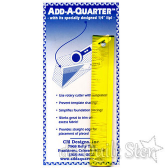 Add a quarter 6inch - geel