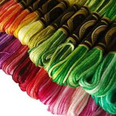 DMC117 Embroidery Thread - Variegated