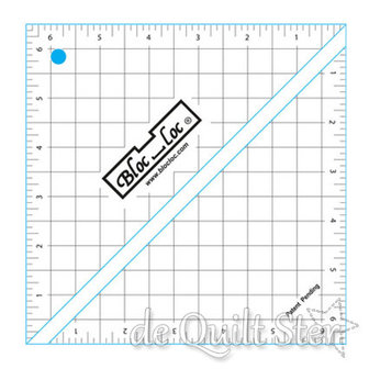 Bloc Loc 6,5in x 6,5in voor Half Square Triangles