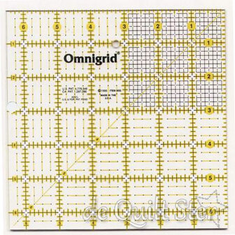 Omnigrid Liniaal INCH 6,5in x 6,5in