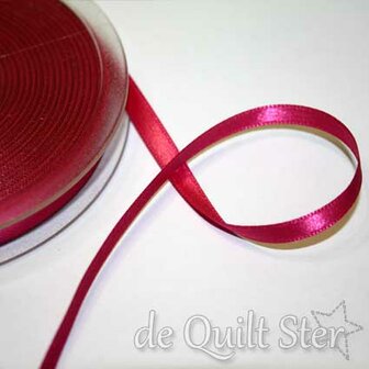 Satijnlint 6mm Fuchsia