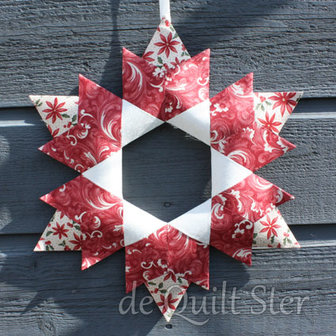 Quilt Ster Pakket &#039;Kerst Ster&#039;