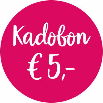 Kadobon &euro; 5,00