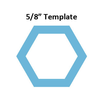 Hexagon 5/8inch - Template I-Spy