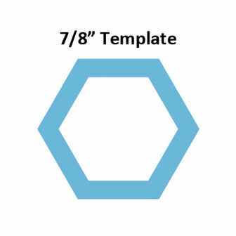 Hexagon 7/8inch - Template I-Spy
