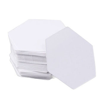 Hexagon 1/4inch - Papiertjes