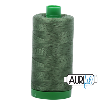 Aurifil Mako40 #2890 Very Dark Grass Green - 1000mtr