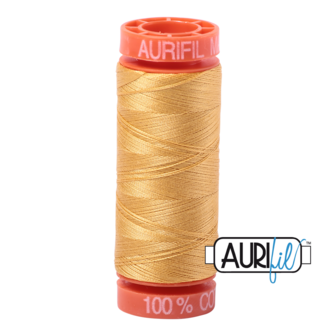 Aurifil Mako50 #2134 Spun Gold - 200mtr