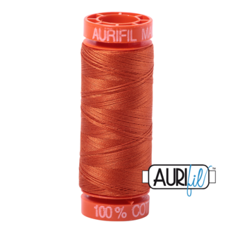 Aurifil Mako50 #2240 Rusty Orange - 200mtr