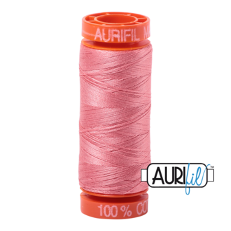 Aurifil Mako50 #2435 Peachy Pink - 200mtr