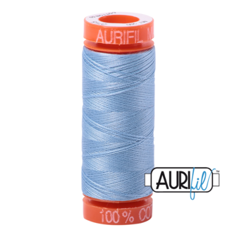 Aurifil Mako50 #2715 Robin&#039;s Egg - 200mtr