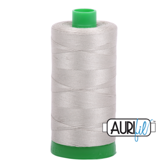 Aurifil Mako40 #5021 Light Grey- 1000mtr