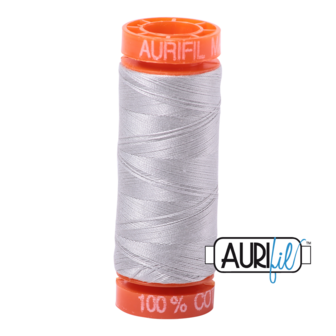 Aurifil Mako50 #2615 Aluminium - 200mtr