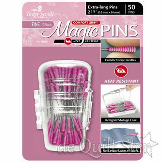 Magic Pins - Patchwork | Extra Long &amp; Fine - 50stuks