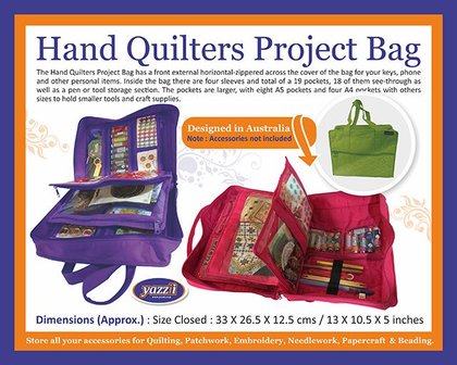Yazzii | Quilters Project Bag [CA880R] *OP BESTELLING*
