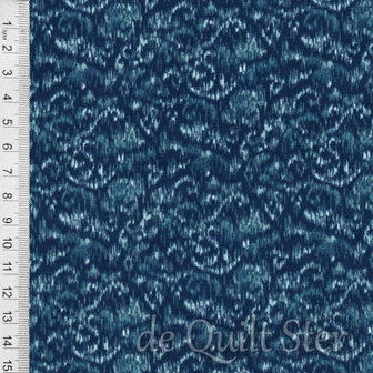 COUPON Annabella | Motif Ikat Blue [9721B] 64x110cm