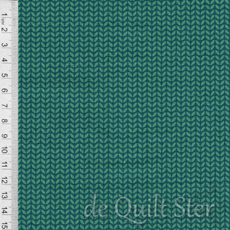 COUPON Purl | Knit Emerald [2037-22] 140x110cm