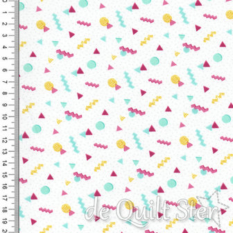 COUPON Retro Blast | Eighties Low Volume  [27180405-02] 150x110cm