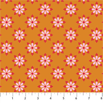 COUPON True Kisses | Flower Dot Cheddar [90368-55] 134x110cm