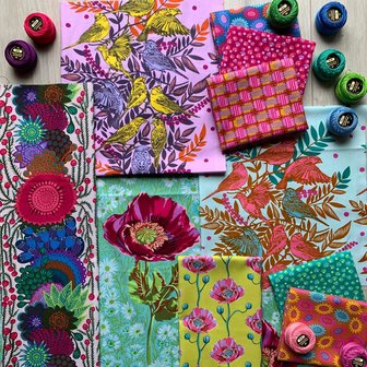 COUPON Bright Eyes | Dot Your Eyes Jade [AH156] 27x110cm