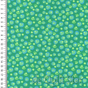 COUPON Bright Eyes | Dot Your Eyes Jade [AH156] 27x110cm