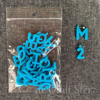 Quilt Block Marker ABC-123 - BLUE