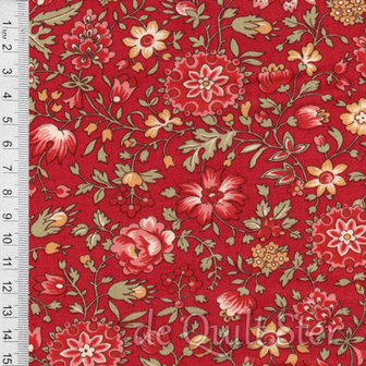 Jardin de Fleurs | Sits bloemen rood [13894-12]
