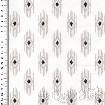 COUPON Smoke &amp; Rust | Diamonds [5132-11] 54x110cm