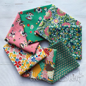 Bundel | Liberty of London Merry and Bright Collection - groen
