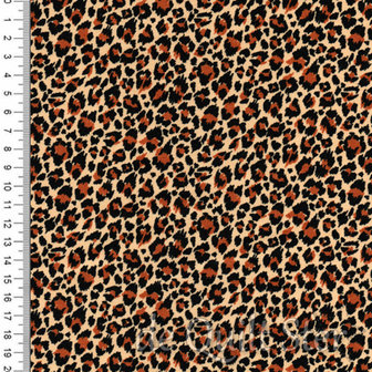 COUPON Around the World | Panter Bruin [2403V] 39x110cm