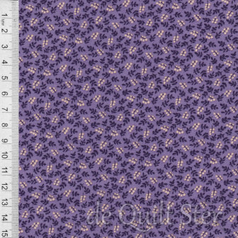 COUPON Petite Perennials | Sweet Leaf Purple [52535-5] 56x110cm