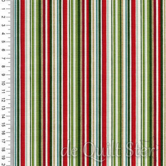 Classic Christmas Foliage| Straight Stripe [2203G3]