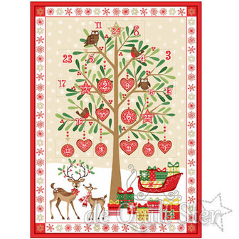 Kerstpanel | Christmas Tree Advent