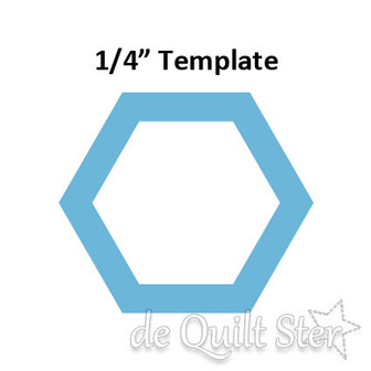 Template I-Spy | Hexagon 1/4inch [TempHEX14]