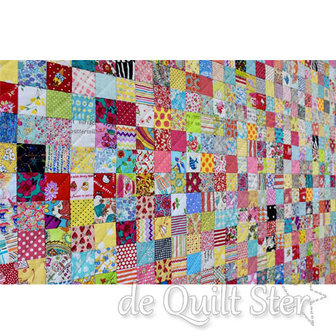 Jen Kingwell - Postcard Project #3 Scrappy Squares
