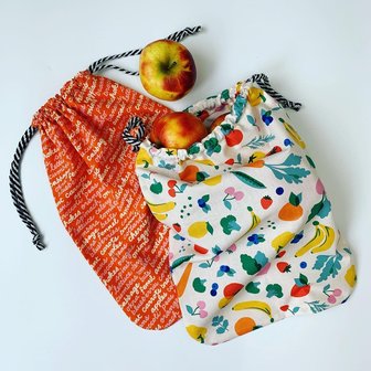 Quilt Ster Pakket 'Zero Waste Groente & Fruit tasje'