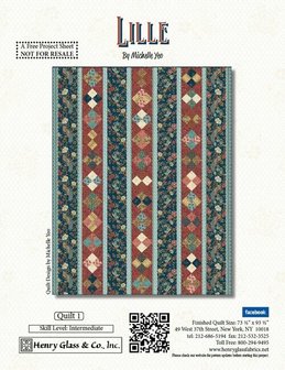 Lille| Floral Leaf Teal [2763-77]