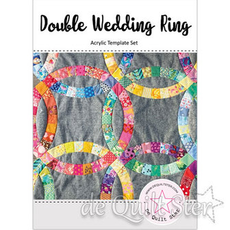 Marcha Osephius | Double Wedding Ring Quilt  