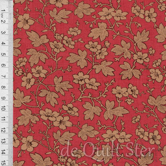 Bonheur de Jour | Gebladerte Faded Red [13913-13]