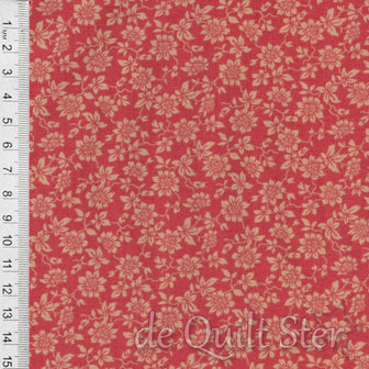 Bonheur de Jour | Bloem Ranken Faded Red [13915-13]