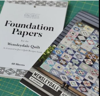 Jen Kingwell - Foundation Piecing Papers 'Wensleydale'