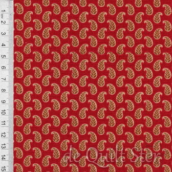 COUPON Bonheur de Jour | Halmen Rouge [13917-11] 71x110cm